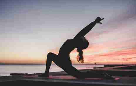 yoga practice, stress relief